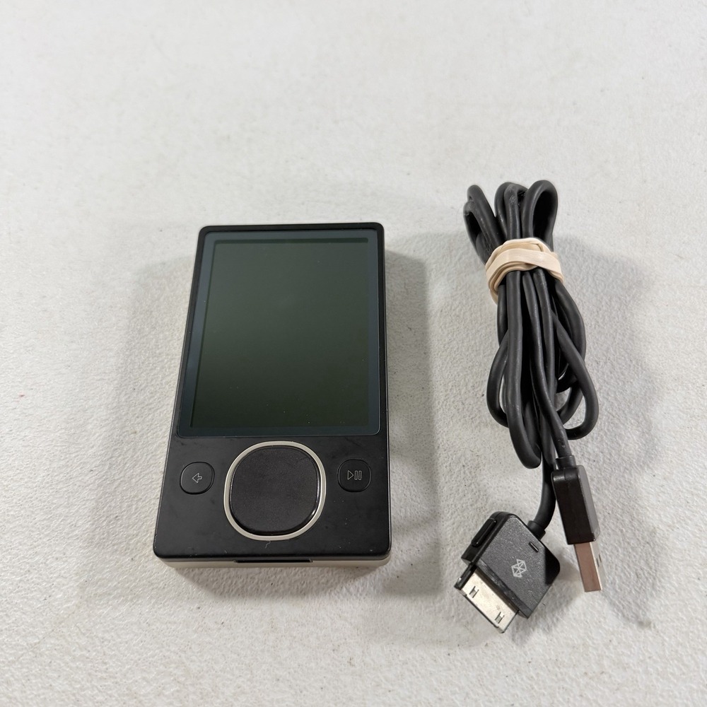 Microsoft Zune 80GB Black Gold Model 1126 FOR PARTS No Power READ